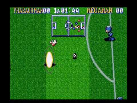 Mega Man Soccer sur Super Nintendo
