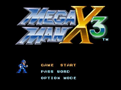 Mega Man X3  sur Super Nintendo