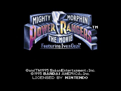 Screen de Mighty Morphin Power Rangers: The Movie sur Super Nintendo