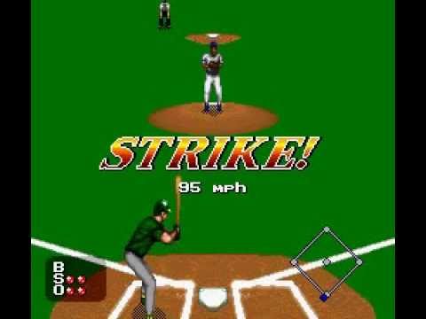 Screen de MLBPA Baseball sur Super Nintendo