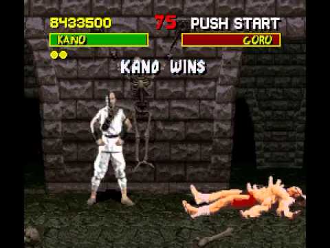 Mortal Kombat sur Super Nintendo