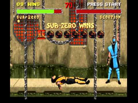 Screen de Mortal Kombat II sur Super Nintendo