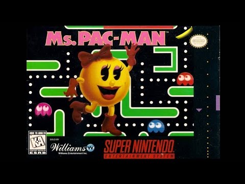 Screen de Ms. Pac-Man sur Super Nintendo