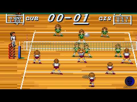 Screen de Multi Play Volleyball sur Super Nintendo