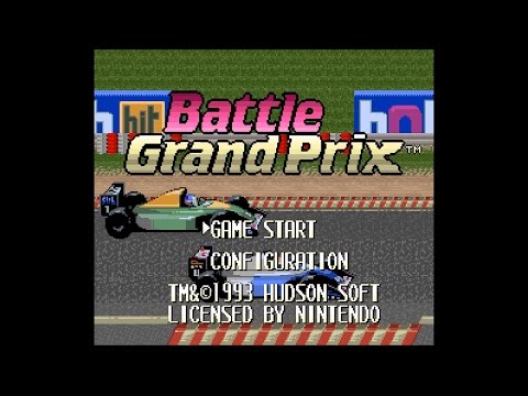 Screen de Battle Grand Prix sur Super Nintendo