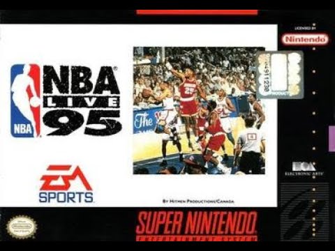 Screen de NBA Live 95 sur Super Nintendo