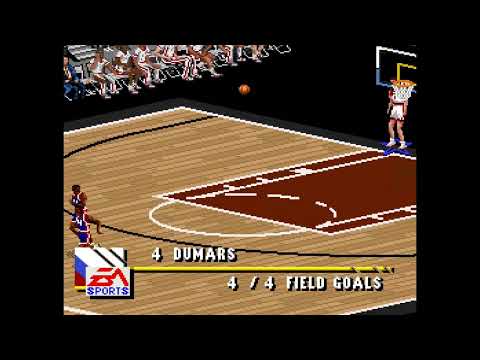 Screen de NBA Live 96 sur Super Nintendo