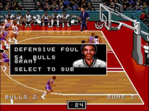 Screen de NBA Showdown sur Super Nintendo