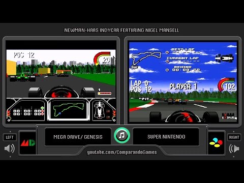 Image du jeu Newman/Haas IndyCar featuring Nigel Mansell sur Super Nintendo