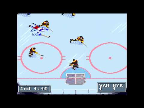Screen de NHL 95 sur Super Nintendo