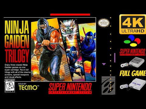 Screen de Ninja Gaiden Trilogy sur Super Nintendo