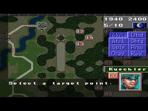 Operation Europe: Path to Victory 1939–1945 sur Super Nintendo