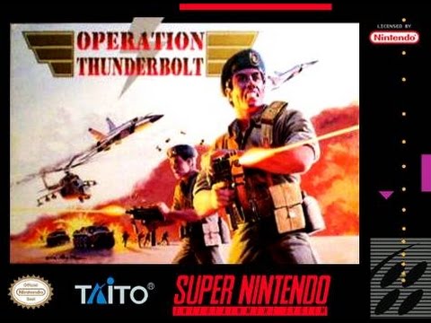 Operation Thunderbolt sur Super Nintendo