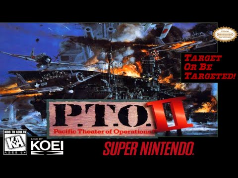 Screen de P.T.O. II: Pacific Theater of Operations sur Super Nintendo
