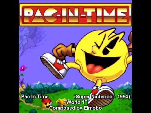 Screen de Pac-In-Time sur Super Nintendo