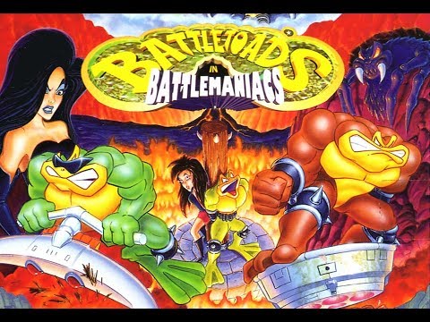 Battletoads in Battlemaniacs sur Super Nintendo