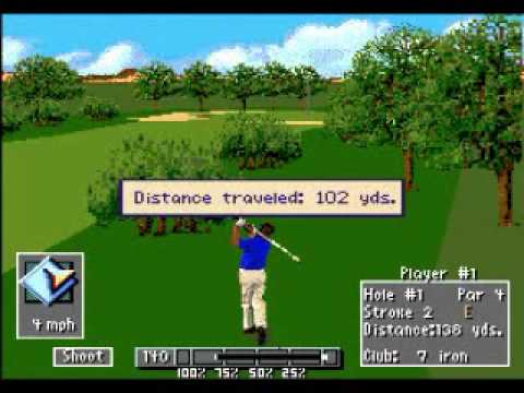 Screen de PGA European Tour sur Super Nintendo