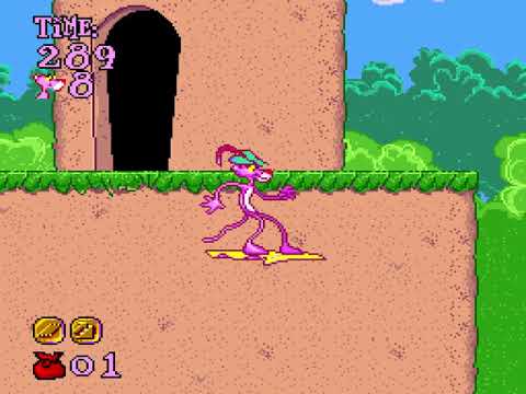 Pink Goes to Hollywood sur Super Nintendo