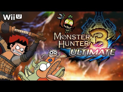 Scène de jeu de Monster Hunter 3 Ultimate sur Wii U