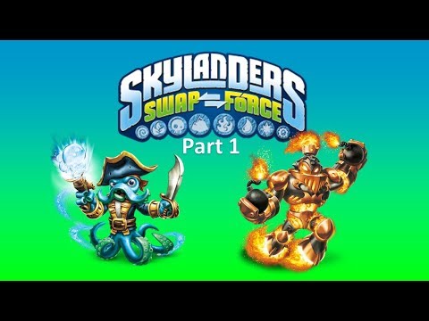 Capture de Skylanders: Swap Force sur Wii U