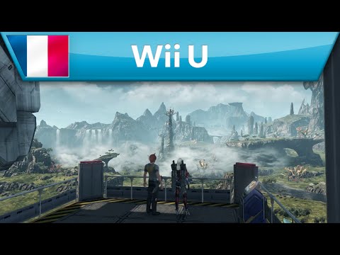 Scène de jeu de Xenoblade Chronicles X sur Wii U