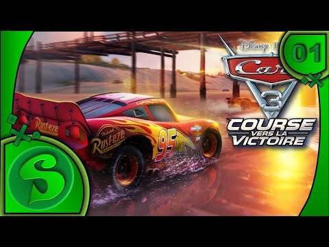 Scène de jeu de Cars 3 : Course vers la victoire sur Wii U