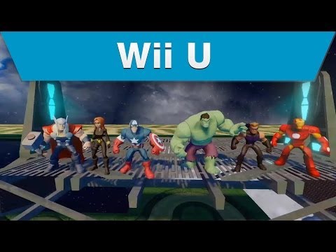 Scène de jeu de Disney Infinity 2.0 : Marvel Super Heroes  sur Wii U
