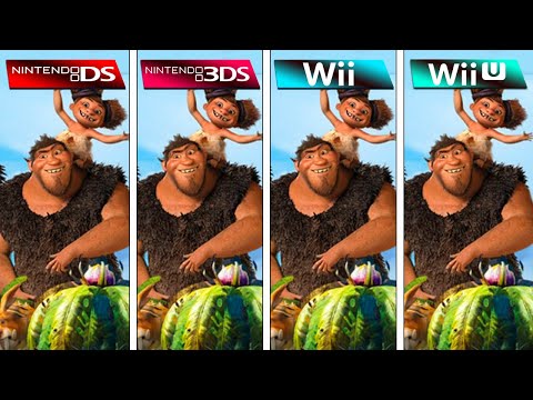 Scène de jeu de Les Croods sur Wii U