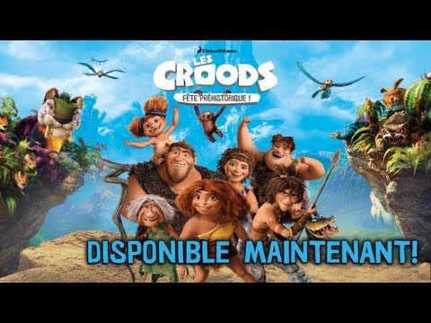 Illustration vidéo de Les Croods sur Wii U