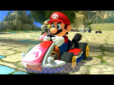 Scène de jeu de Mario Kart 8 sur Wii U