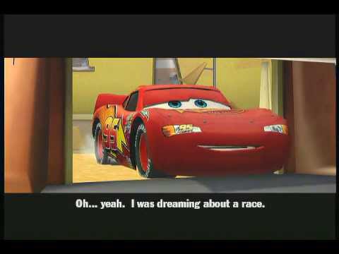 Scène de jeu de Cars sur Xbox