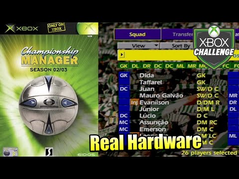 Photo de Championship Manager: Season 02/03 sur Xbox