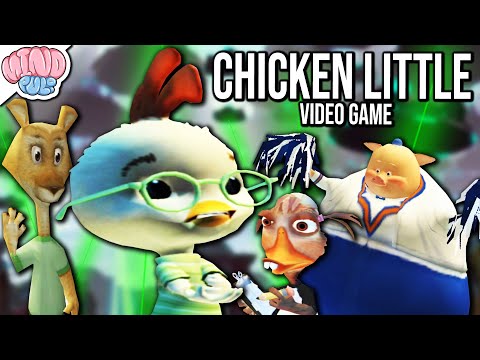 Scène de jeu de Chicken Little sur Xbox