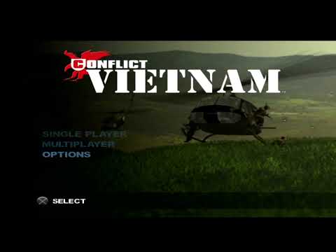 Scène de jeu de Conflict: Vietnam sur Xbox