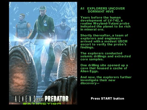 Aperçu du jeu Aliens Versus Predator: Extinction sur Xbox