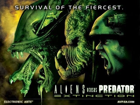 Scène de jeu de Aliens Versus Predator: Extinction sur Xbox
