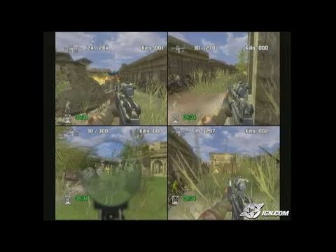 Scène de jeu de Delta Force: Black Hawk Down sur Xbox