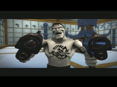 Scène de jeu de Drake of the 99 Dragons sur Xbox