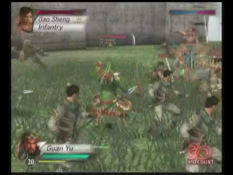 Scène de jeu de Dynasty Warriors 4 sur Xbox