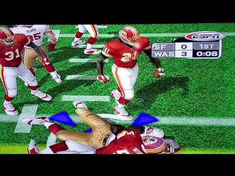 Scène de jeu de ESPN NFL PrimeTime 2002 sur Xbox