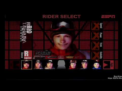 Scène de jeu de ESPN Winter X-Games Snowboarding 2002 sur Xbox