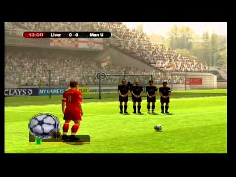 Scène de jeu de FIFA 2005 sur Xbox