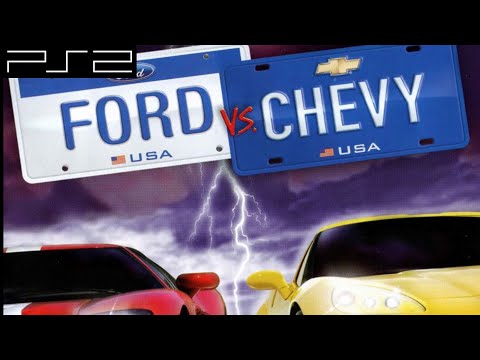 Scène de jeu de Ford vs. Chevy sur Xbox