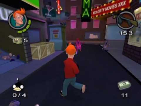 Illustration vidéo de Futurama sur Xbox