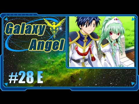 Scène de jeu de Galaxy Angel sur Xbox