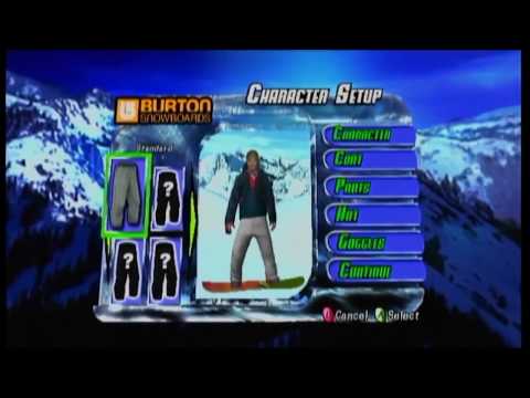 Screen de Amped: Freestyle Snowboarding sur Xbox