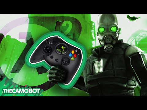 Scène de jeu de Half-Life 2 sur Xbox