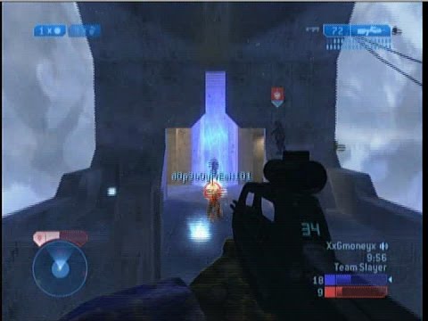 Scène de jeu de Halo 2 sur Xbox