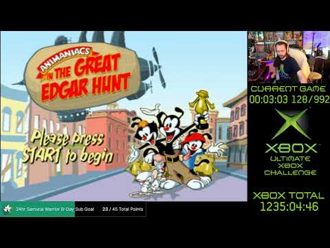 Scène de jeu de Animaniacs: The Great Edgar Hunt sur Xbox