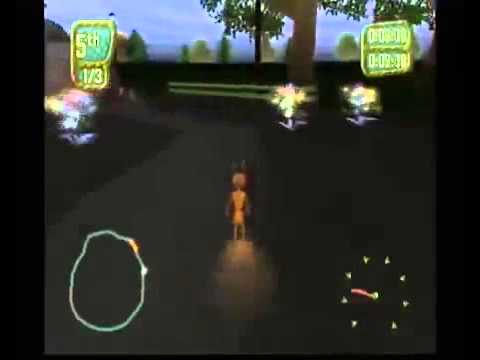 Scène de jeu de Antz Extreme Racing sur Xbox